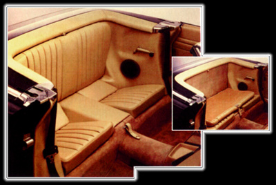 Mercedes 107 Body - Folding Seat